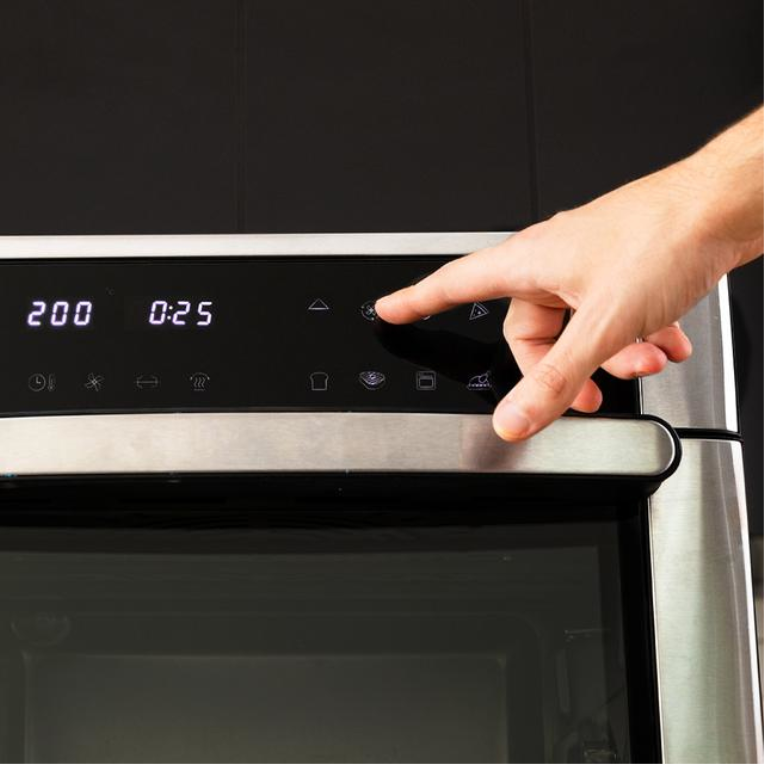 HORNILLO CECOTEC BAKE&FRY 3000 TOUCH STEEL - detalle