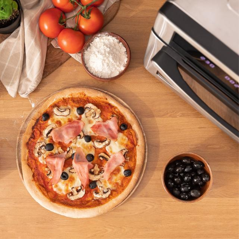 HORNILLO CECOTEC BAKE&FRY 3000 TOUCH STEEL - detalle