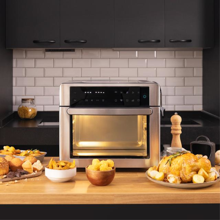 HORNILLO CECOTEC BAKE&FRY 3000 TOUCH STEEL - detalle