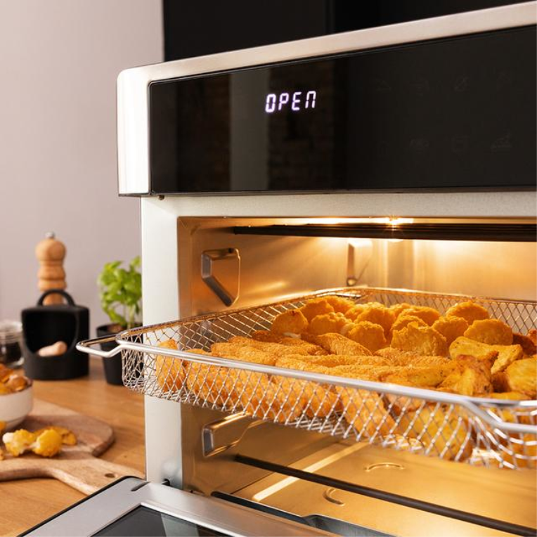 HORNILLO CECOTEC BAKE&FRY 3000 TOUCH STEEL - detalle