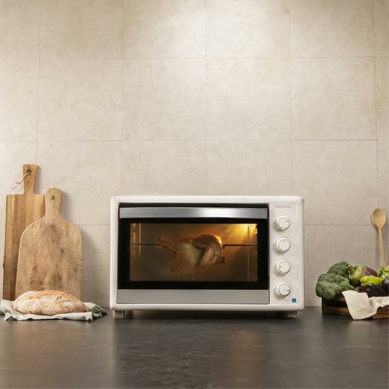 HORNILLO CECOTEC BAKE&TOAST 6090 WHITE GYRO - detalle