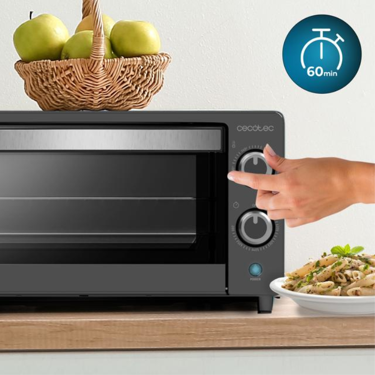 HORNO 03816 BAKE&TOAST 1090 BLACK - detalle