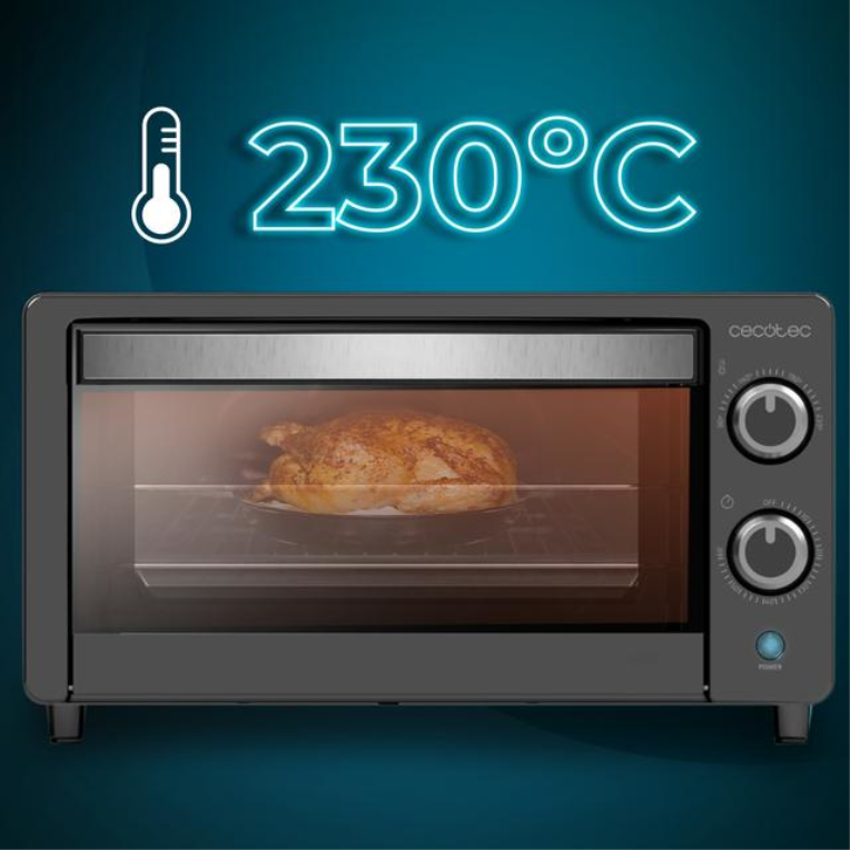 HORNO 03816 BAKE&TOAST 1090 BLACK - detalle