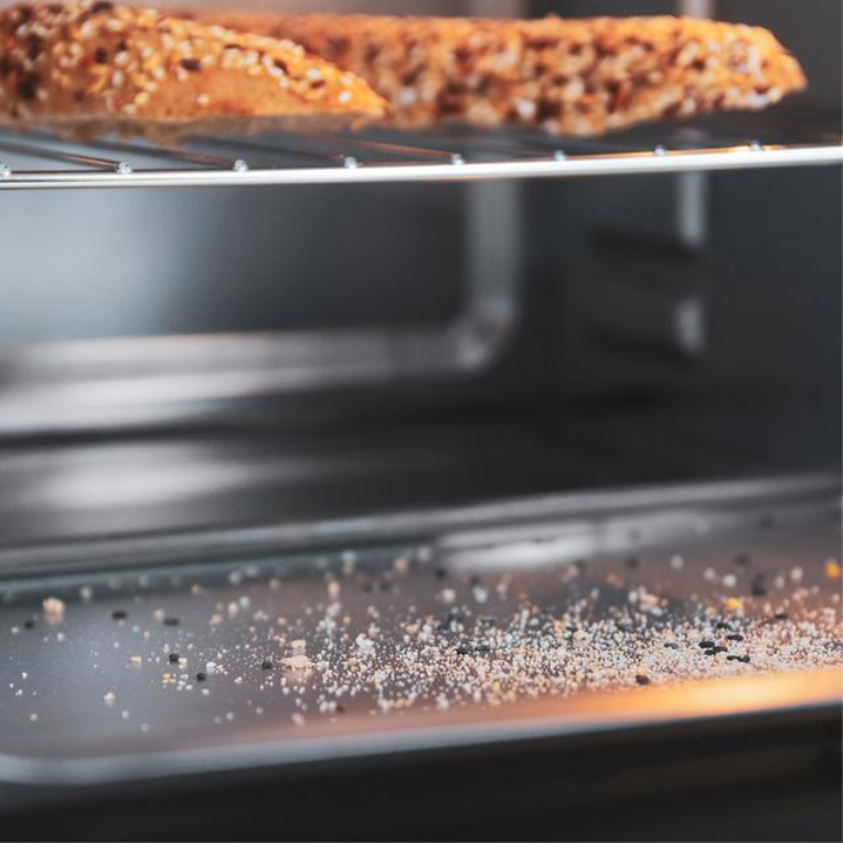 HORNO CECOTEC 03818 BAKE TOAST 2600 BLACK 4 PIZZ - detalle
