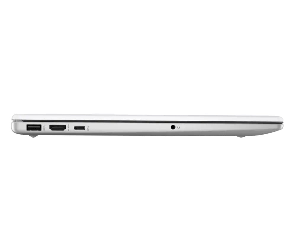 Portátil HP 15-fd0359ns con pantalla Full HD de 15.6", procesador Intel Core i3, 8 GB RAM, 512 GB SSD y Wi-Fi 6 en color blanco.