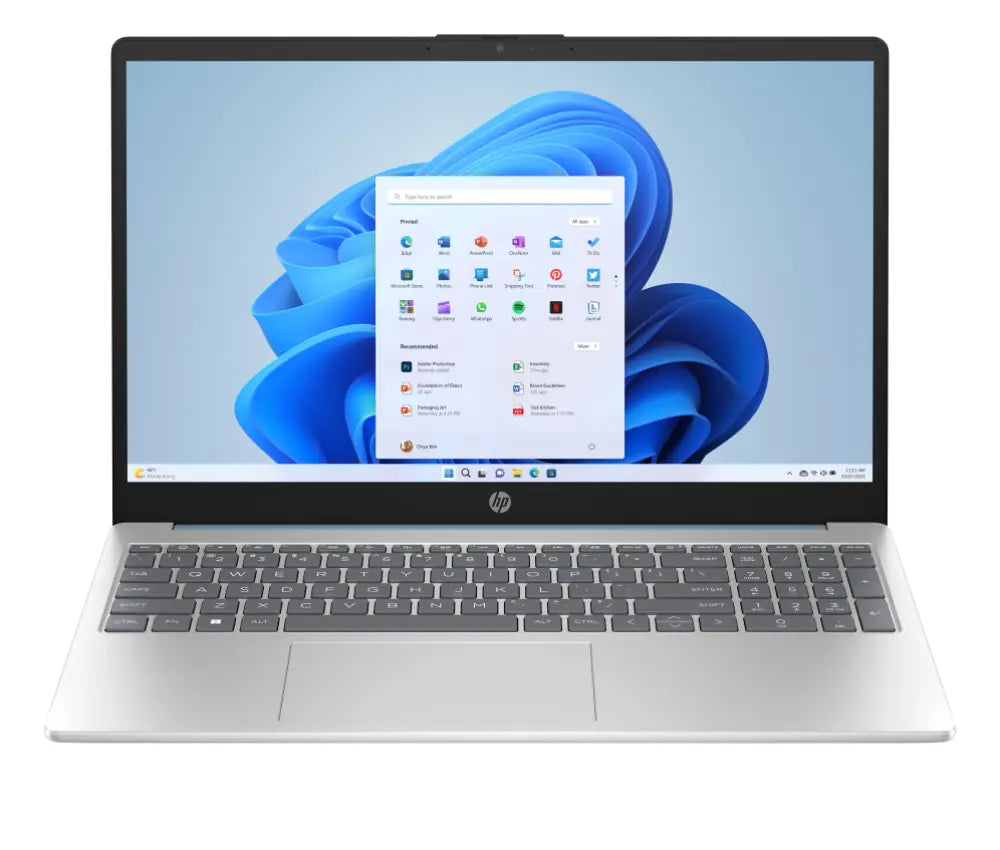 HP 15-fd0363ns Intel® CoreT i7 i7-1355U Portátil 39.6 cm (15.6") Full HD 16 GB DDR4-SDRAM 512 GB SSD Wi-Fi 6 (802.11ax) 