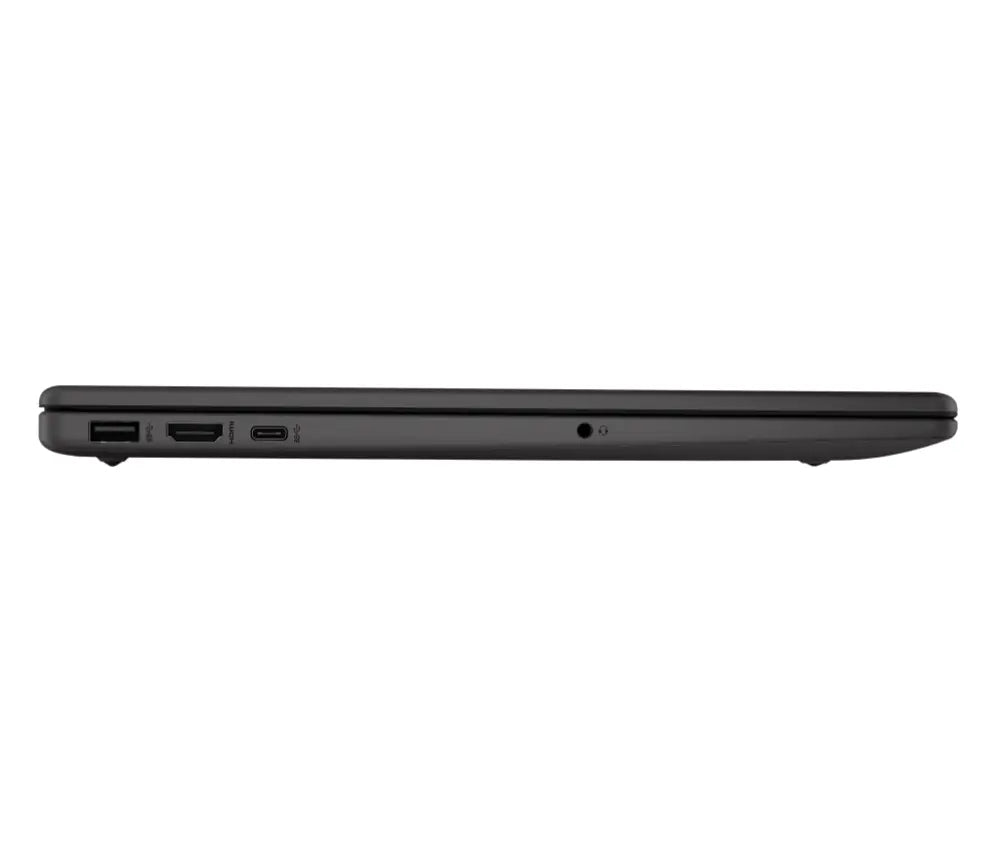 Portátil HP 255 G10 de 15.6 pulgadas con AMD Ryzen 3, 8 GB RAM, 512 GB SSD, pantalla Full HD y Wi-Fi 6 en color negro.
