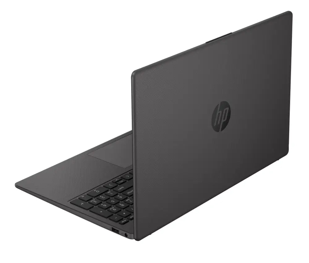 Portátil HP 255 15.6" G10 con pantalla Full HD, AMD Ryzen 3, 8 GB RAM, 512 GB SSD, Wi-Fi 6 y sistema FreeDOS en negro.