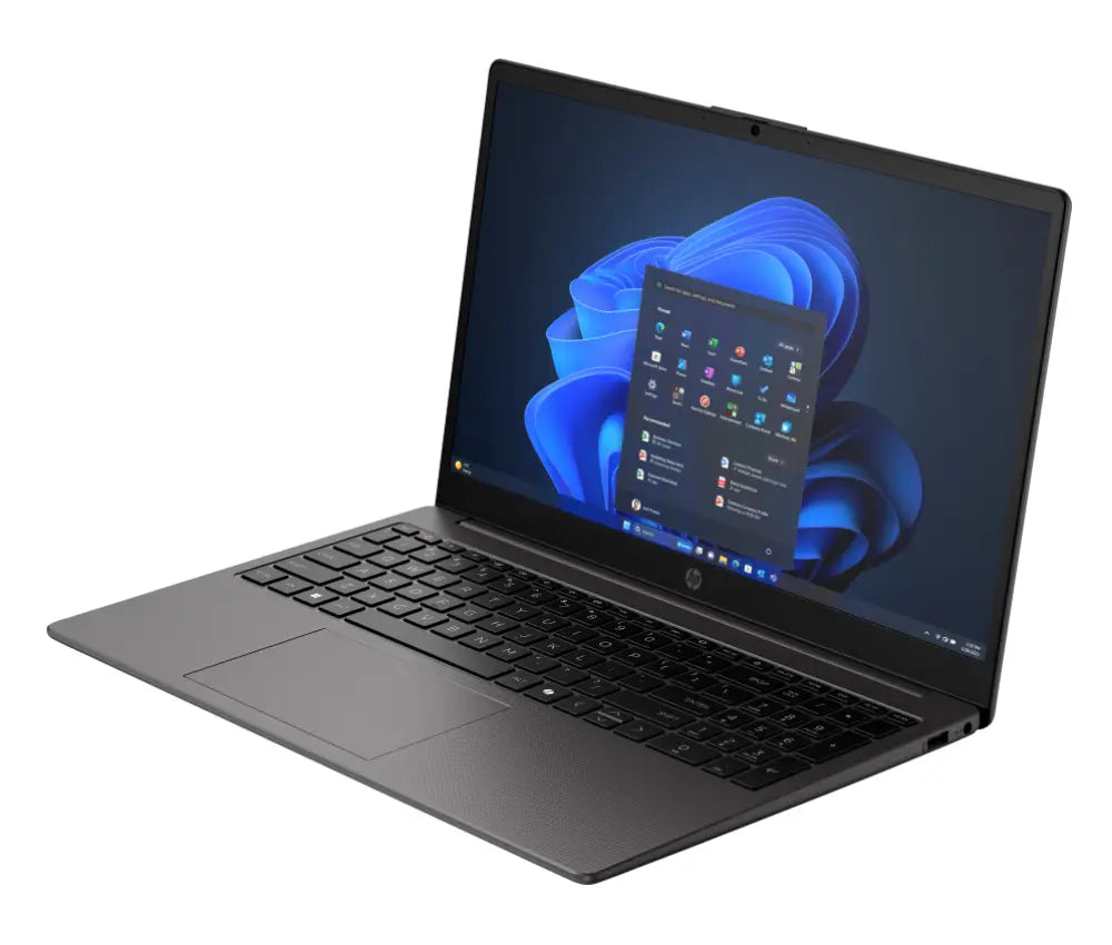 Portátil HP 255R G10 con pantalla Full HD de 15.6 pulgadas, procesador AMD Ryzen 7, 8 GB DDR5, 512 GB SSD, negro.