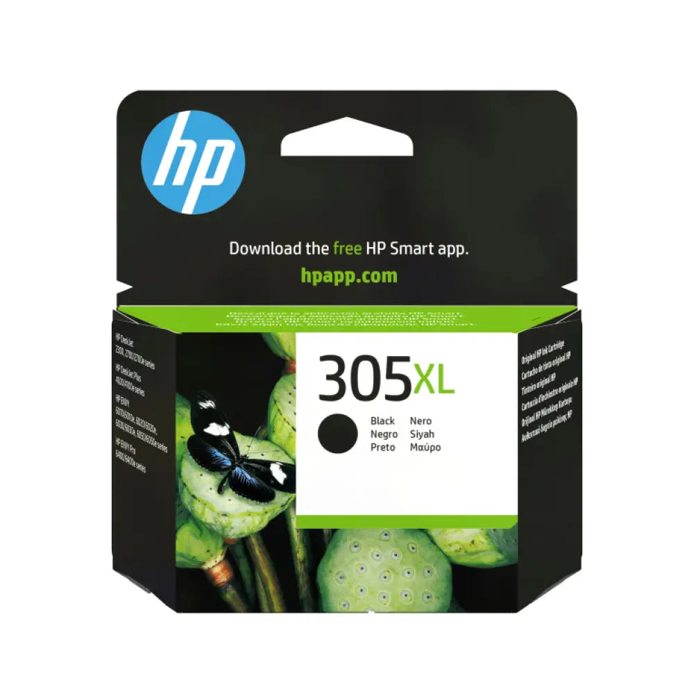 HP Cartucho de tinta Original 305XL de alta capacidad negro - detalle