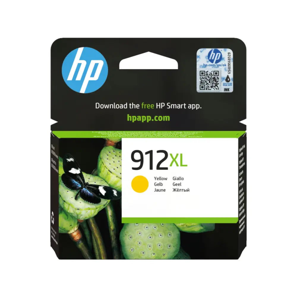 HP Cartucho de tinta Original 912XL amarillo de alta capacidad - detalle