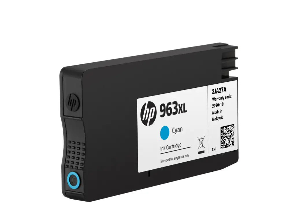 HP Cartucho de tinta Original 963XL cian de alta capacidad - detalle