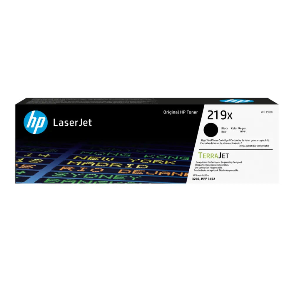 HP Cartucho de Tóner Original LaserJet 219X de alta capacidad negro - detalle