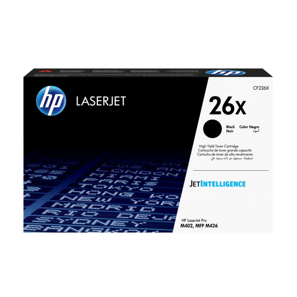 HP Cartucho de tóner original LaserJet 26X de alta capacidad negro - detalle