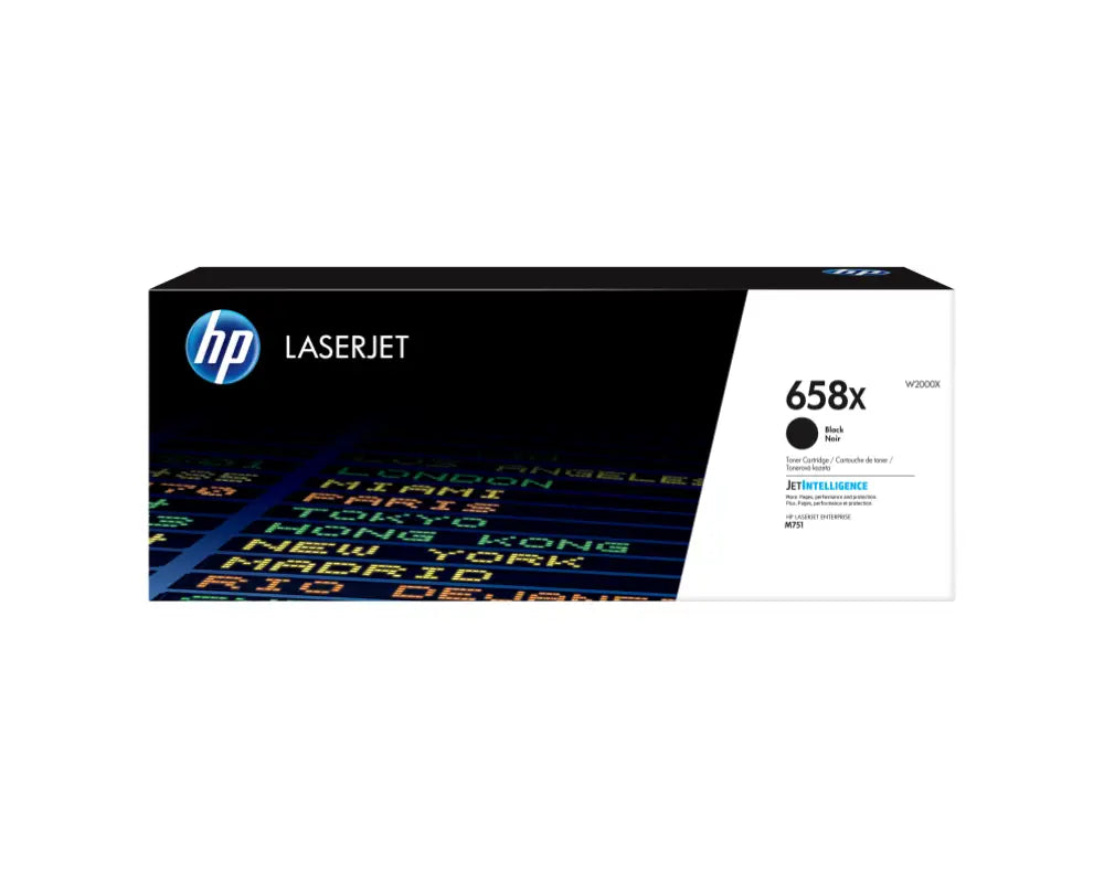 HP Cartucho de tóner Original LaserJet 658X negro de alta capacidad - detalle