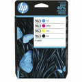Cartuchos de tinta originales HP Cartucho Multipack 963 para impresión en color, compatibles con impresoras HP.