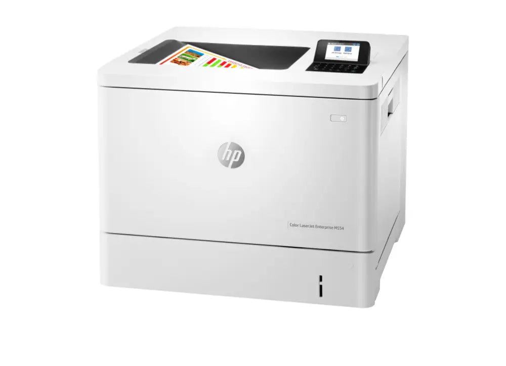 HP Color LaserJet Enterprise LaserJet Enterprise M554dn Color Impresora. Solo Ethernet; A doble cara - detalle
