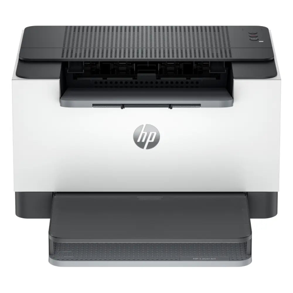 Impresora láser/LED HP LaserJet M209d en color blanco y negro con función de doble cara para impresión eficiente.