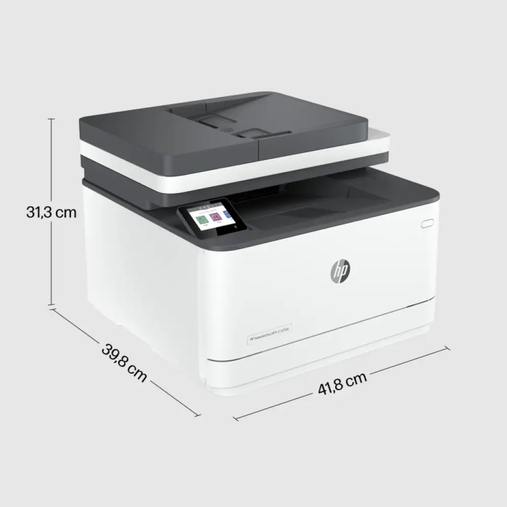 HP LaserJet Pro 3102fdn Multifunction Blanco y negro Impresora. Solo Ethernet; Fotocopiadora. escáner - detalle