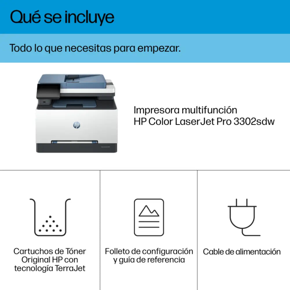 HP LaserJet Pro 3302sdw Inalámbrico Multifunction Color Impresora. Fotocopiadora. escáner; Dúplex - detalle