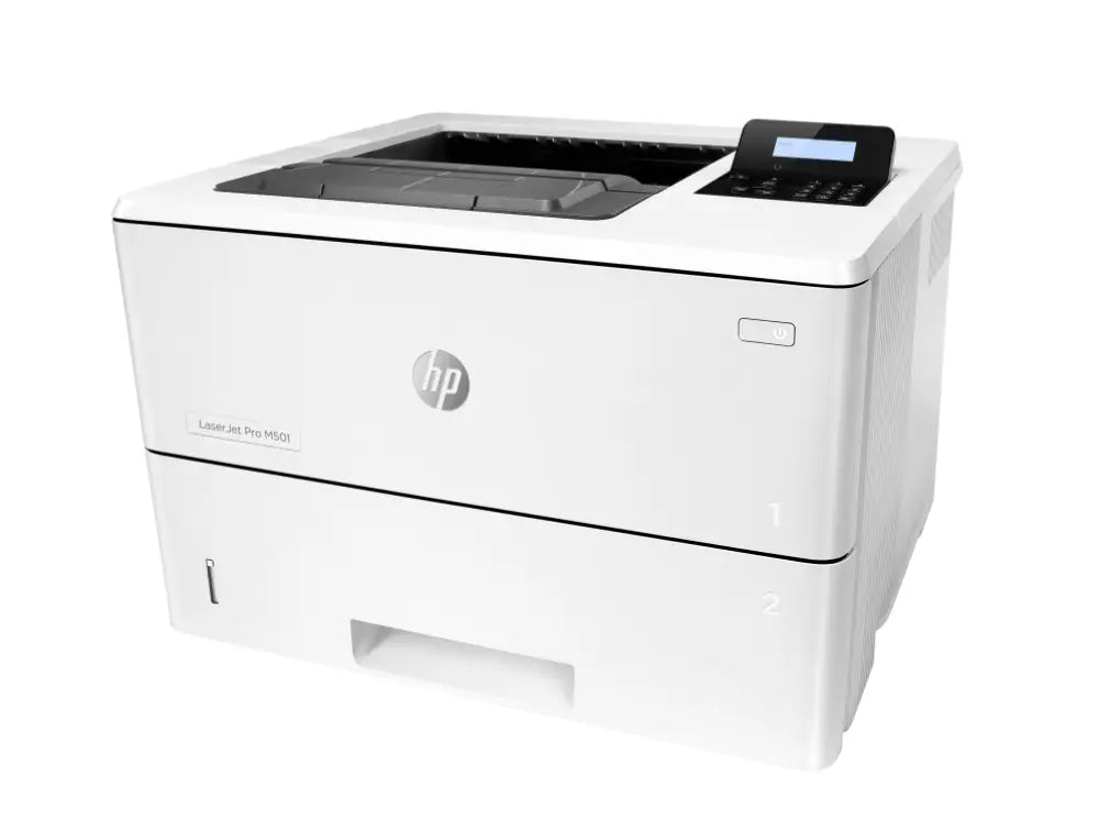 HP LaserJet Pro M501dn Blanco y negro Impresora. Solo Ethernet; A doble cara - detalle