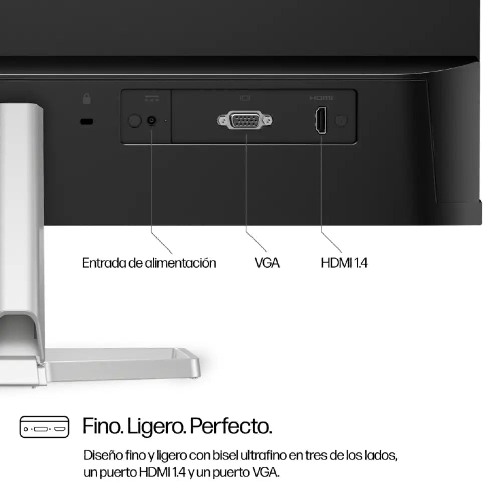 HP Monitor FHD serie 5 de 23.8 pulgadas - 524sf - detalle