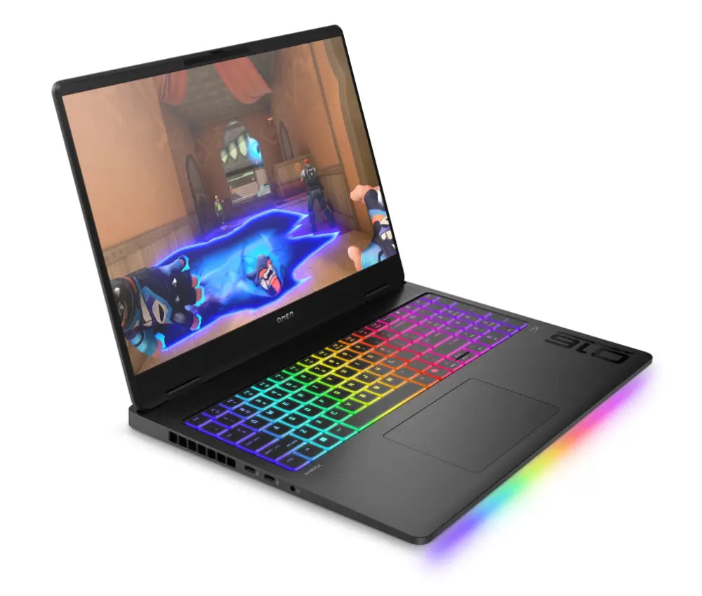 HP OMEN MAX Gaming Laptop 16-ah0038ns Intel Core Ultra 7 255HX Portátil 40.6 cm (16") WQXGA 32 GB DDR5-SDRAM NVIDIA GeForce RTX 5070 Ti Wi-Fi 7 (802.11be) FreeDOS AI PC Negro - detalle