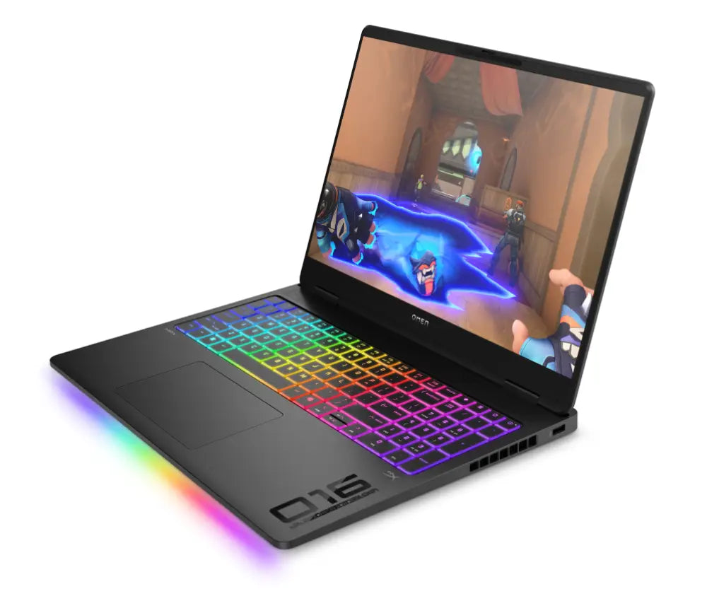 HP OMEN MAX Gaming Laptop 16-ah0038ns Intel Core Ultra 7 255HX Portátil 40.6 cm (16") WQXGA 32 GB DDR5-SDRAM NVIDIA GeForce RTX 5070 Ti Wi-Fi 7 (802.11be) FreeDOS AI PC Negro - detalle
