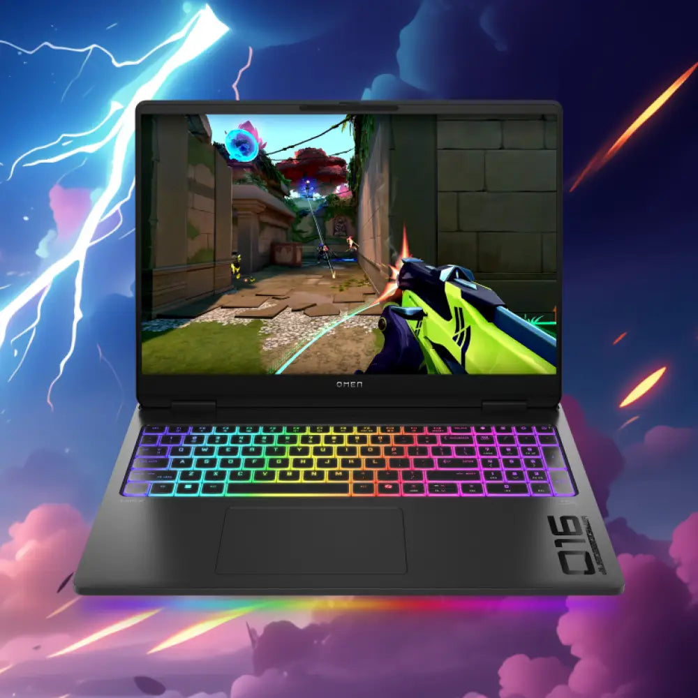 HP OMEN MAX Gaming Laptop 16-ah0038ns Intel Core Ultra 7 255HX Portátil 40.6 cm (16") WQXGA 32 GB DDR5-SDRAM NVIDIA GeForce RTX 5070 Ti Wi-Fi 7 (802.11be) FreeDOS AI PC Negro - detalle