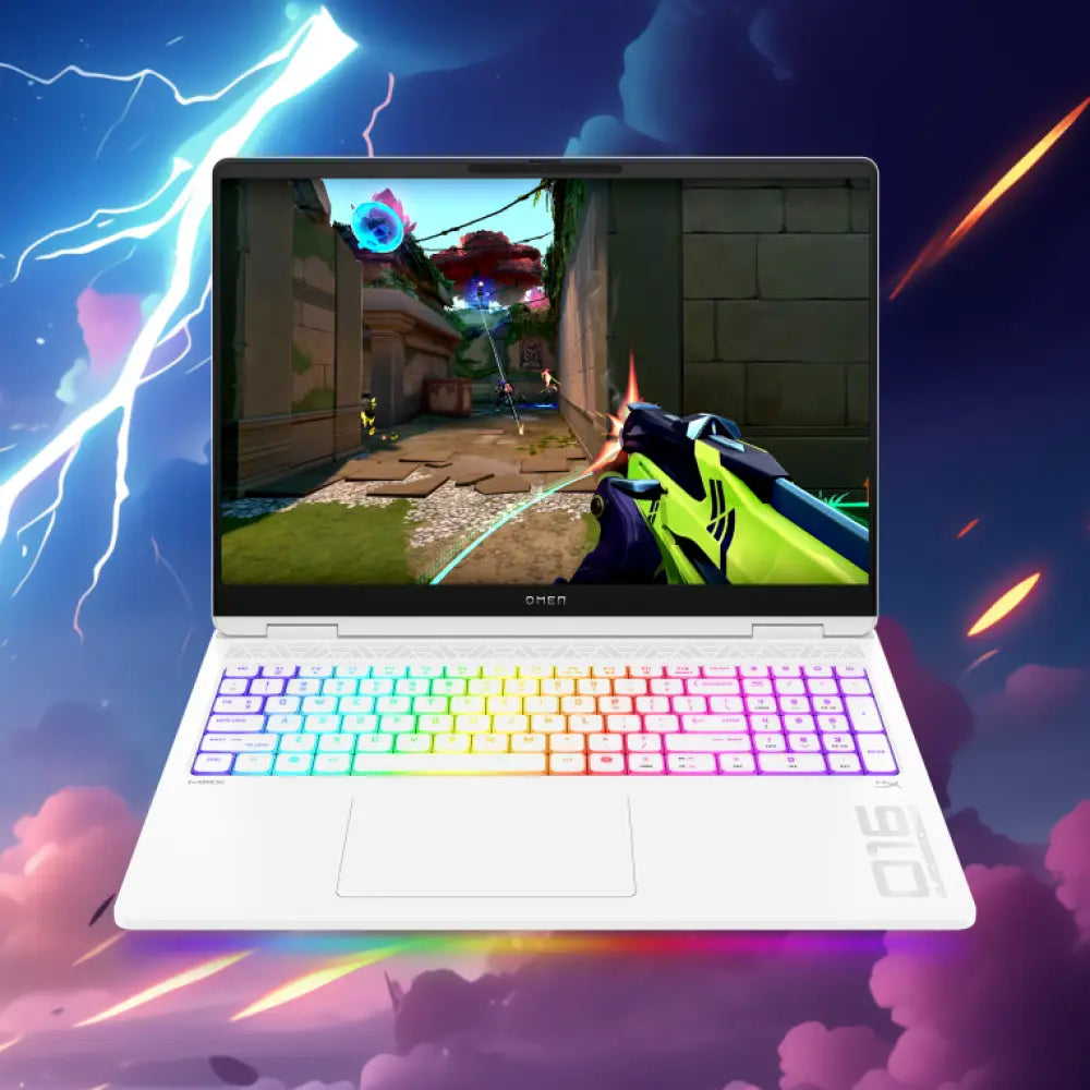 HP OMEN MAX Gaming Laptop 16-ah0040ns Intel Core Ultra 9 275HX Portátil 40.6 cm (16") WQXGA 32 GB DDR5-SDRAM NVIDIA GeForce RTX 5080 Wi-Fi 7 (802.11be) FreeDOS AI PC - detalle