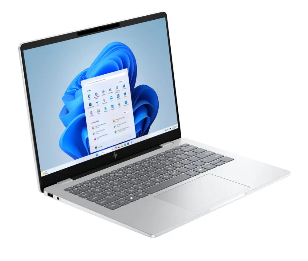 HP OmniBook 7 AI 14-fr0011ns Intel Core Ultra 5 225U Portátil 35.6 cm (14") 2K 16 GB LPDDR5-SDRAM 1 TB SSD Wi-Fi 7 (802.11be) Windows 11 Home AI PC Plata - detalle