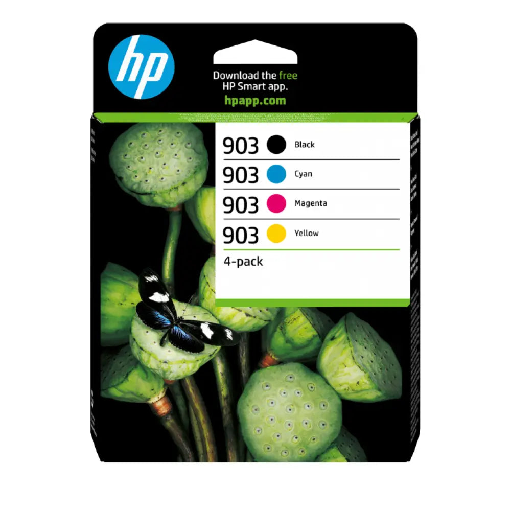 HP Paquete de 4 cartuchos de tinta Original 903 negro/cian/magenta/amarillo - detalle