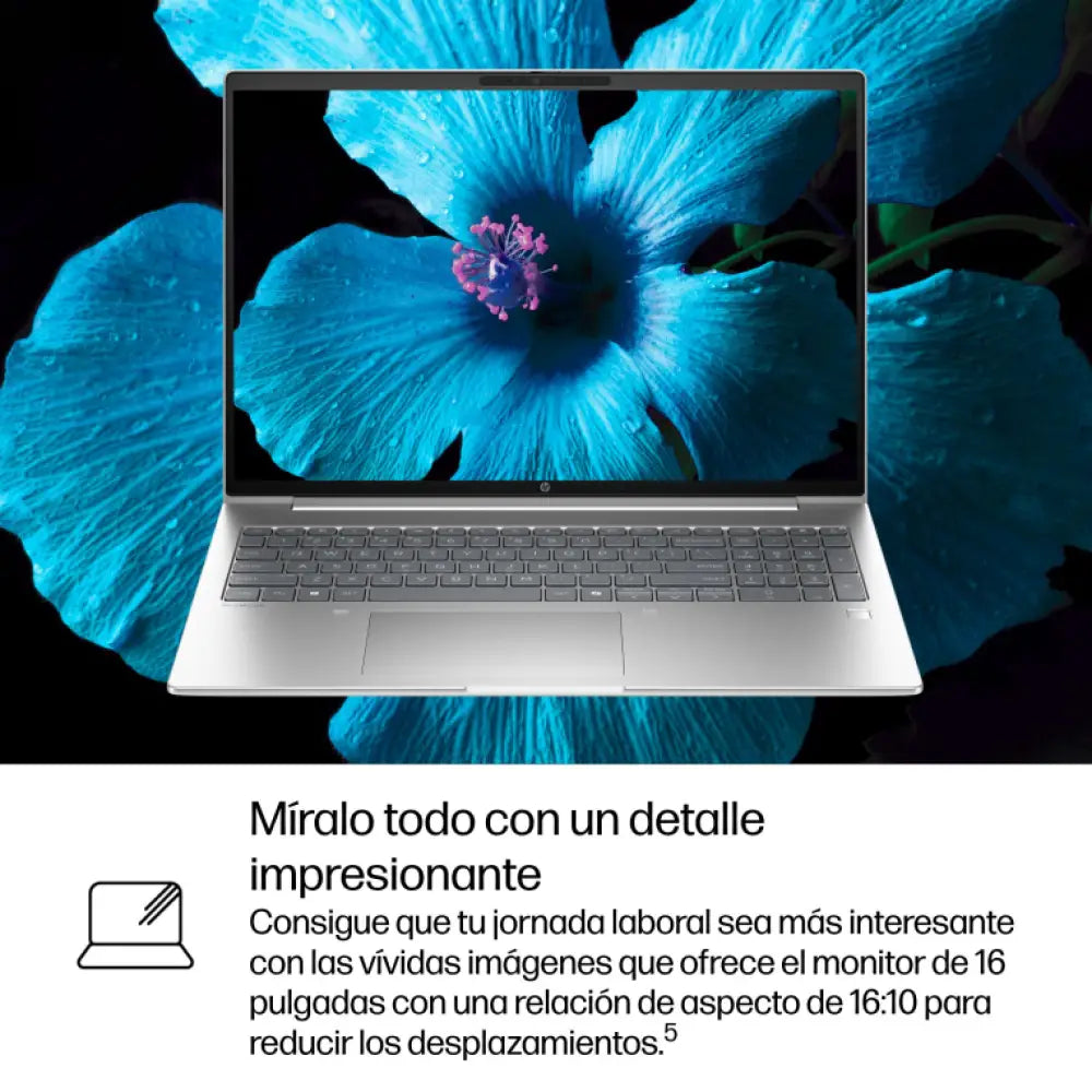 HP ProBook 4 G1i AI Wolf Pro Security Edition Intel Core Ultra 7 255U Portátil 40.6 cm (16") WUXGA 32 GB DDR5-SDRAM 1 TB SSD Wi-Fi 6E (802.11ax) Windows 11 Pro AI PC Plata - detalle