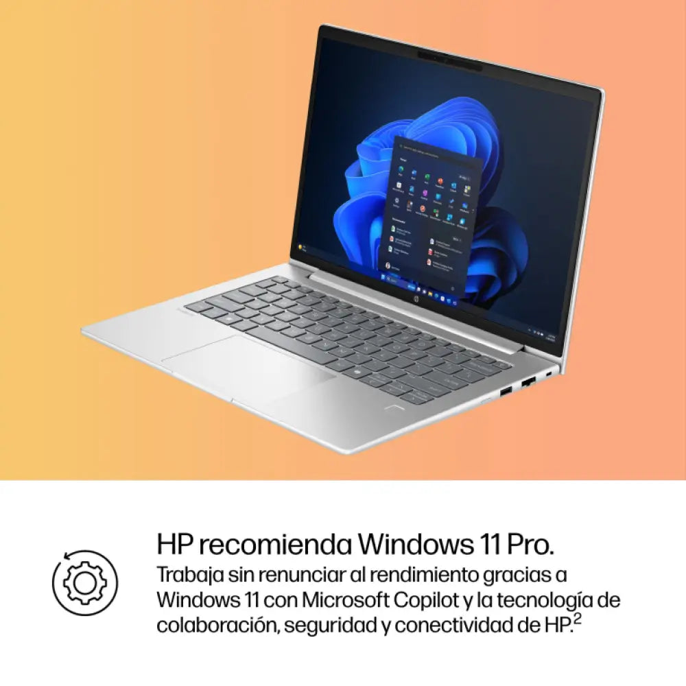 HP ProBook 4 G1i AI Wolf Pro Security Edition Intel Core Ultra 7 255U Portátil 35.6 cm (14") WUXGA 16 GB DDR5-SDRAM 512 GB SSD Wi-Fi 6E (802.11ax) Windows 11 Pro AI PC Plata - detalle