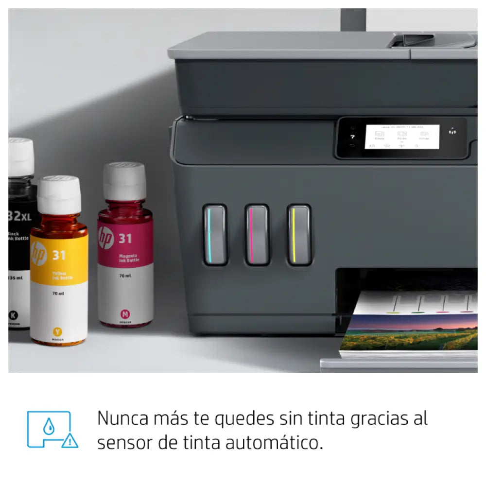 HP Smart Tank Plus 570 Inalámbrico All-in-One Color Impresora. Fotocopiadora. escáner - detalle