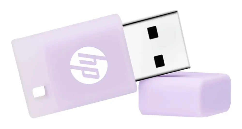 HP v168 unidad flash USB 64 GB USB tipo A 2.0 Lila - detalle