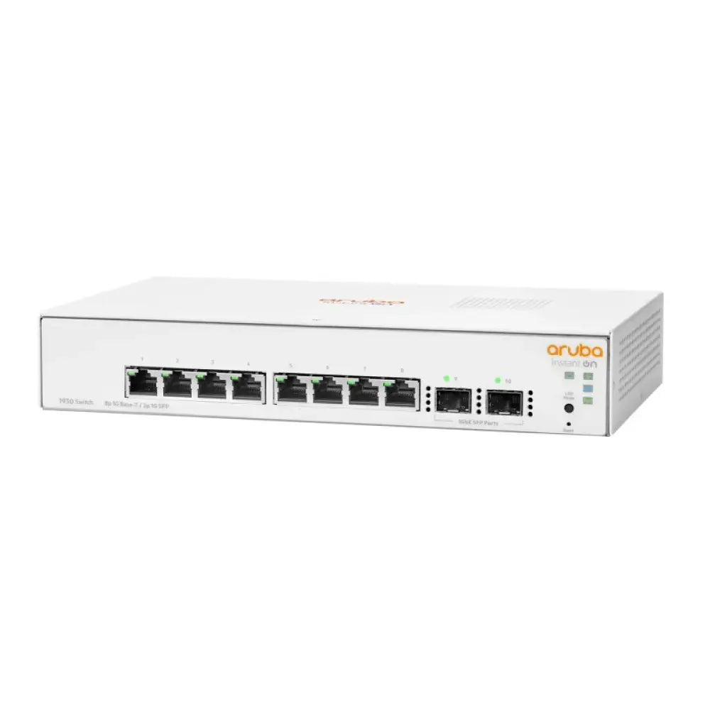 HPE NW IOn 1930 8xGbE 2xSFP Switch 1U - detalle