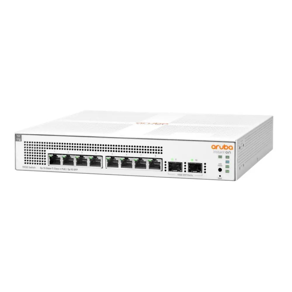 HPE NW IOn 1930 8xGbE PoE 2SFP 124W Switch - detalle