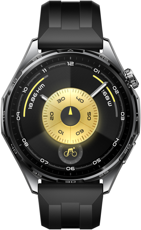Huawei WATCH GT6 3.73 cm (1.47") AMOLED 46 mm Digital 466 x 466 Pixeles Pantalla táctil Negro GPS (satélite)