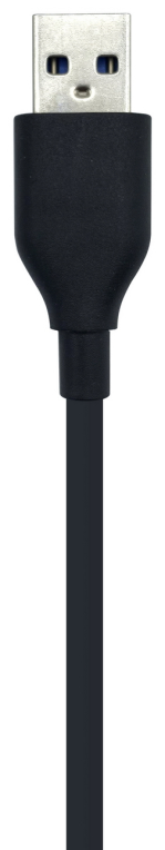 HUB AISENS USB 2.0 TIPO A M-4XTIPO A H NEGRO 30CM - detalle