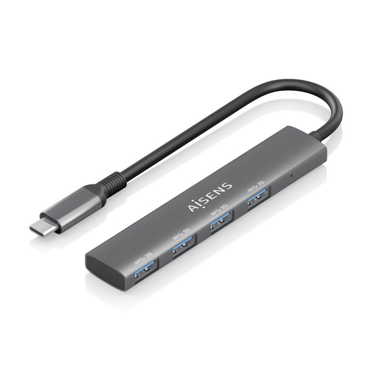 AISENS A109-0943 base para portátil y replicador de puertos Alámbrico USB 3.2 Gen 1 (3.1 Gen 1) Type-C
