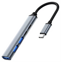 HUB EWENT USB 3.2 GEN TIPO-C GRIS
