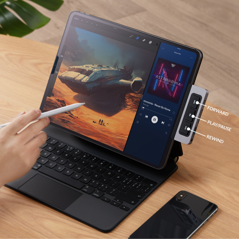 HUB HYPERDRIVE 6 EN 1 USB-C iPAD PRO/ AIR - detalle
