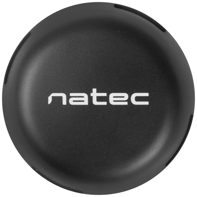 HUB NATEC BUMBLEBEE 4 PUERTOS USB 2.0 NEGRO - detalle