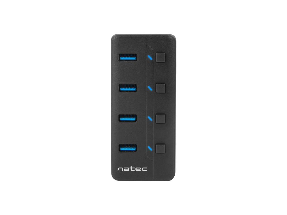 NATEC MANTIS USB 2.0 Type-B 5000 Mbit/s Negre