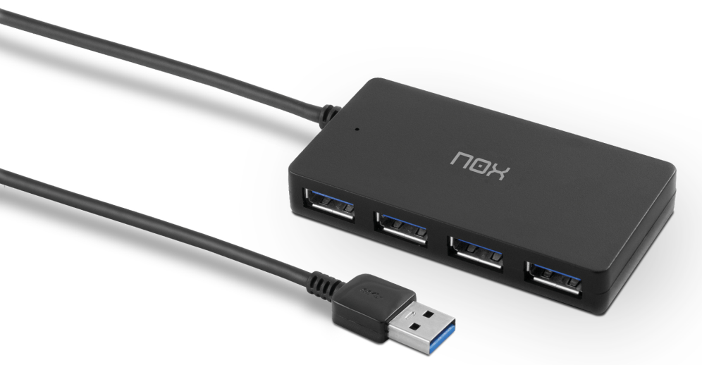 HUB NOX USB 3.0 4 PUERTOS