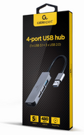 HUB USB DE 4 PUERTOS 1 X USB 3.1 + 3 X USB 2.0)