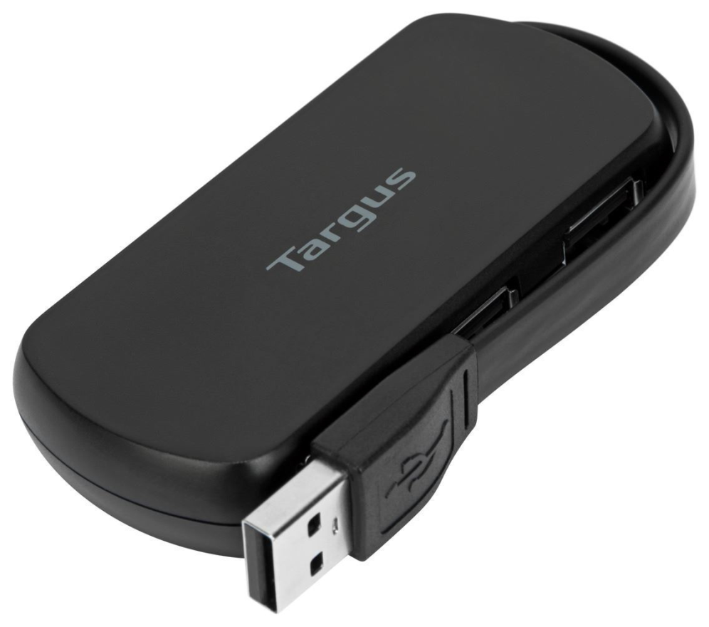 HUB USB TARGUS 4 PUERTOS USB NEGRO - detalle