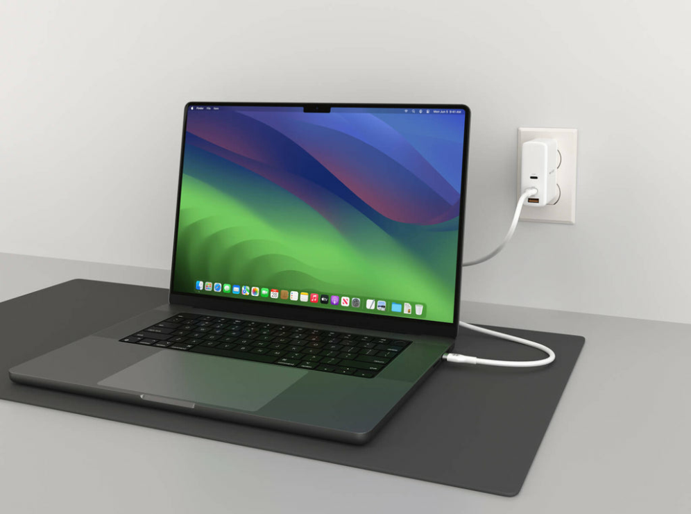 HYPER 2M SILICONE 240W USB-C CHARGING CABLE - WHITE - detalle