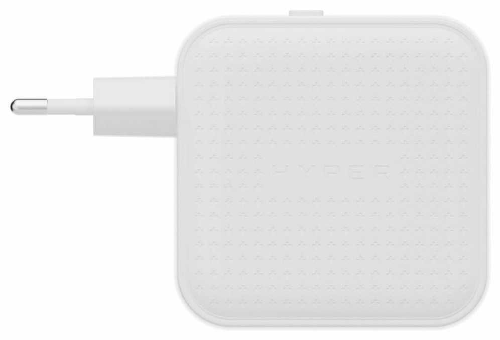 HYPER 70W USB-C GAN TRAVEL CHARGER (3C+1A) - WHITE - detalle